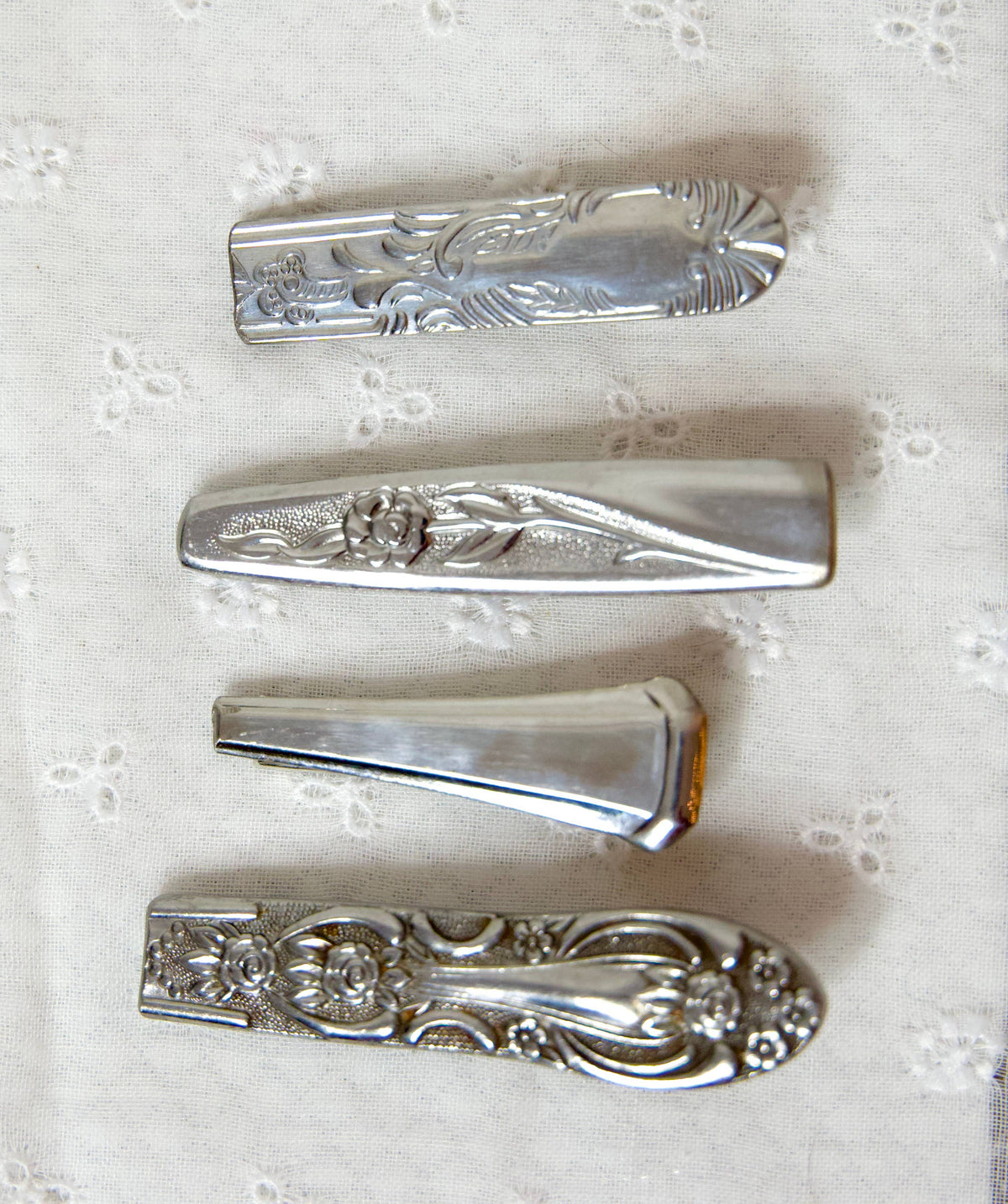 Vintage Silverware Clip: With clip