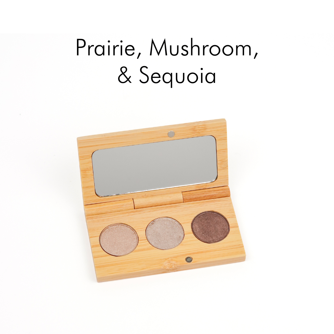 Pressed Mineral Eyeshadow | Refillable Zero Waste Makeup: Sandstone