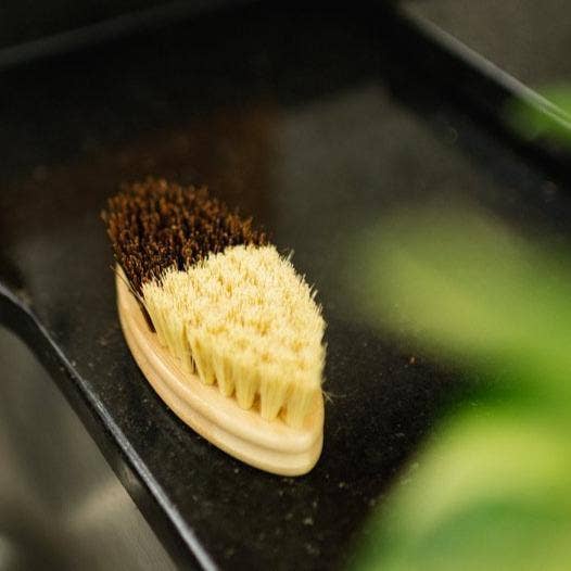 Bamboo Cleaning Brush | Vegetable & Kitchen Bestseller: Coconut & Sisal Bristle