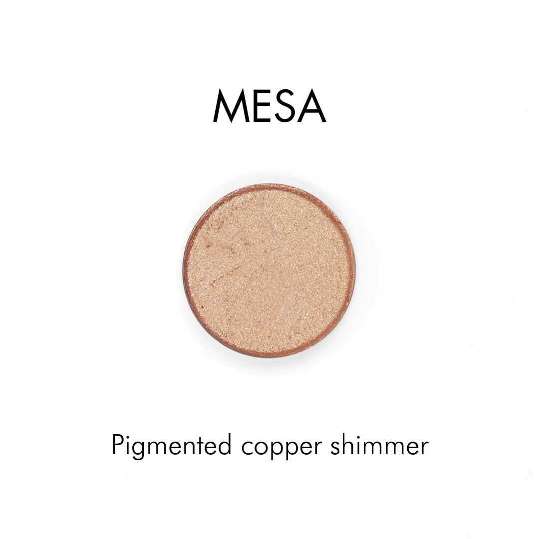 Pressed Mineral Eyeshadow | Refillable Zero Waste Makeup: Loam