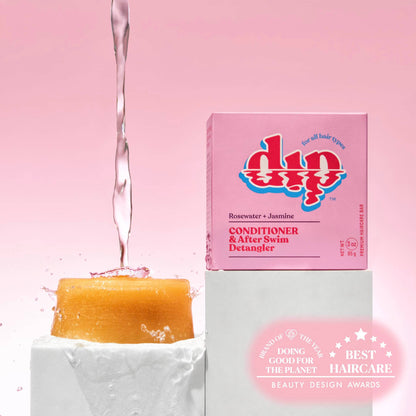 Dip Conditioner Bar & After Swim Detangler - Rosewater & Jasmine