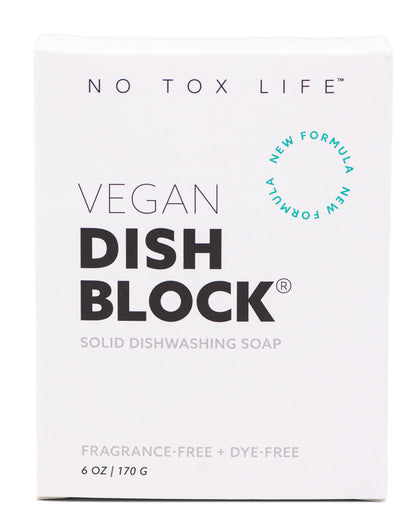 DISH BLOCK® solid dish soap  6 oz | 170 g - No Tox Life