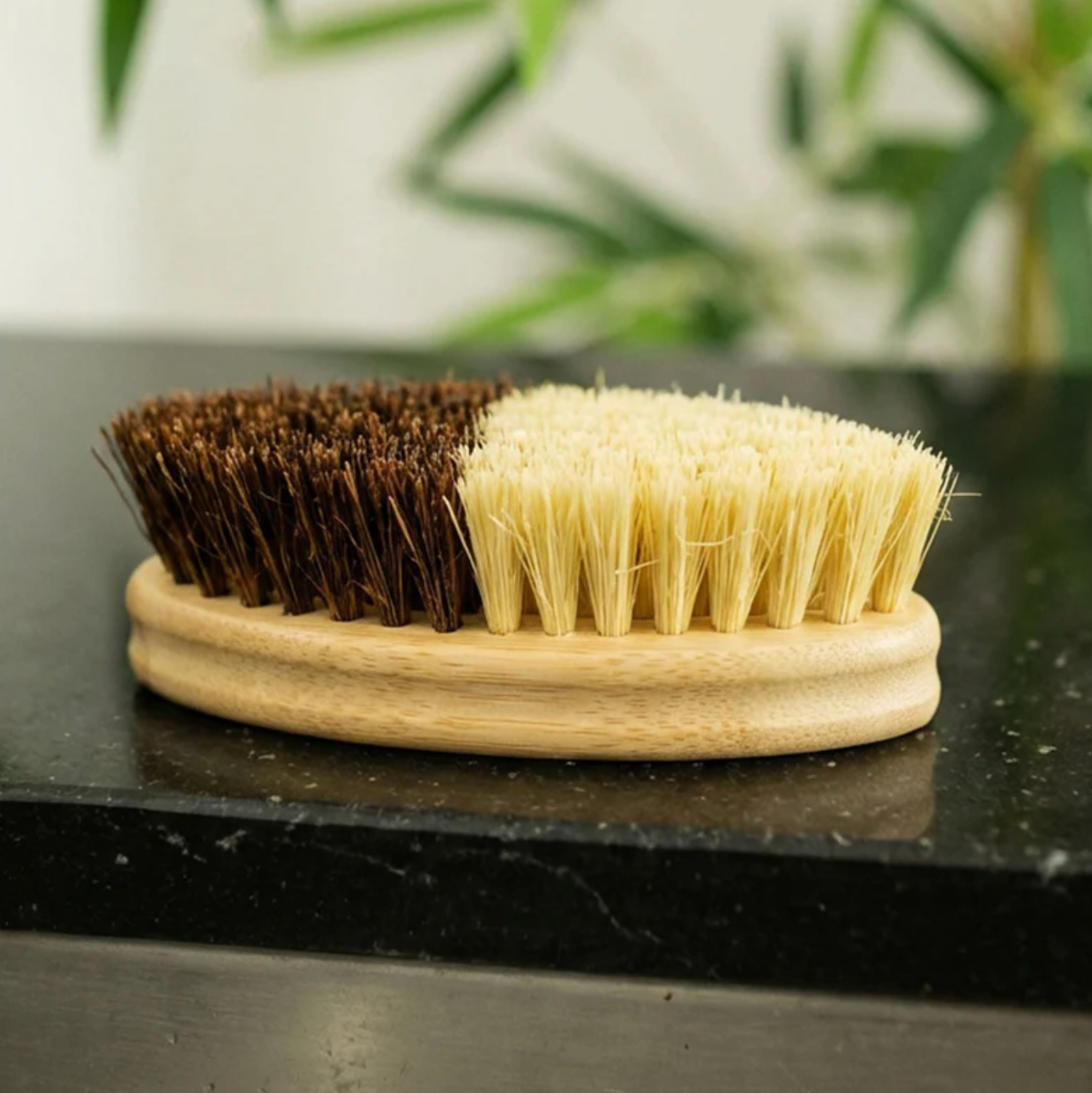 Bamboo Cleaning Brush | Vegetable & Kitchen Bestseller: Coconut & Sisal Bristle