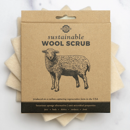 Rustic Strength Wool Scrub