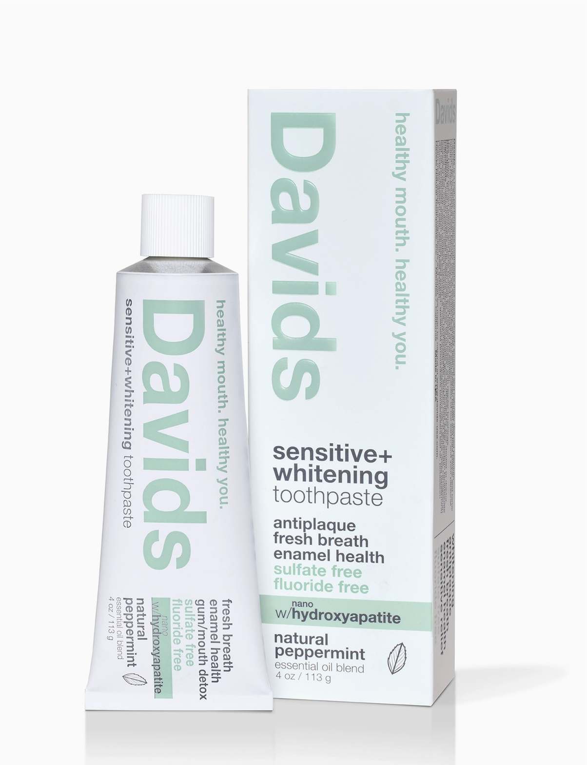 Davids Premium Toothpaste Sensitive + Whitening
