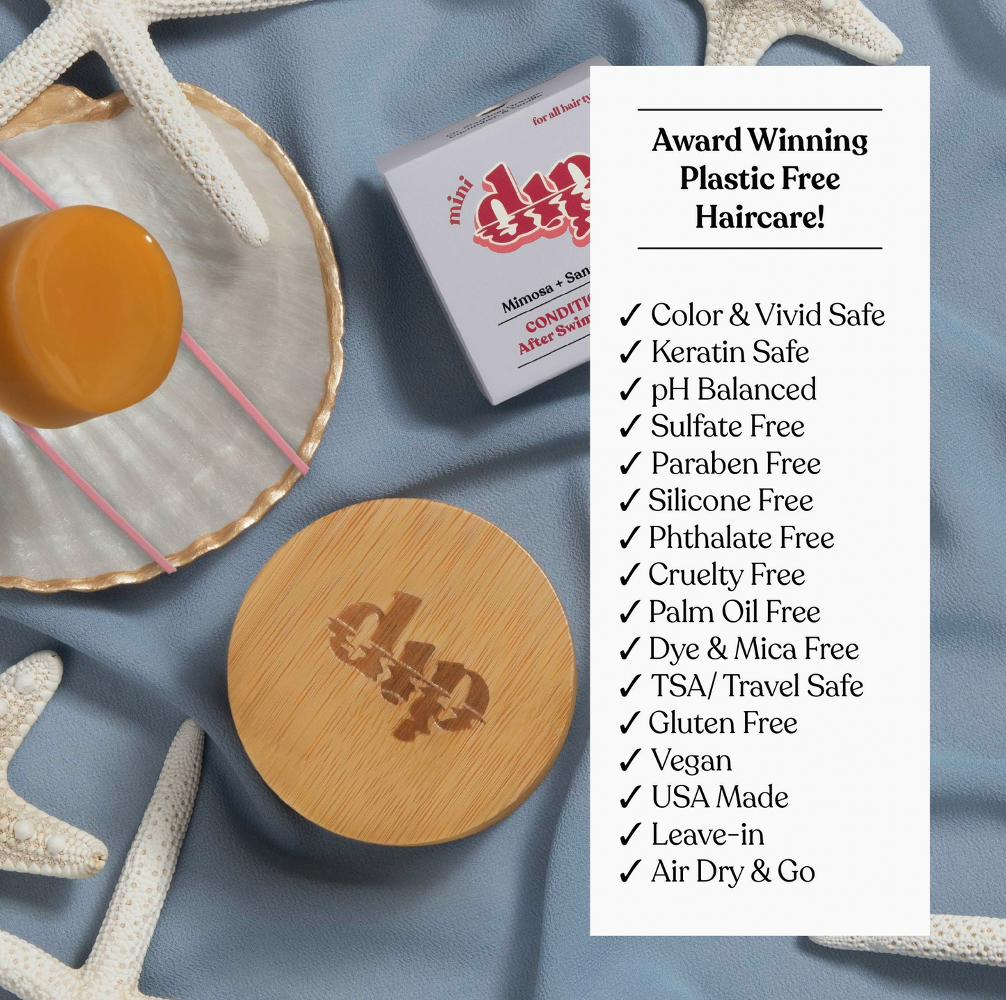 Mini Dip Conditioner Bar & After Swim Detangler