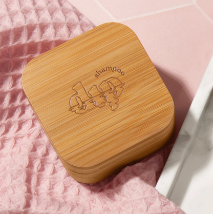 Large Shampoo Travel Case with Coaster
