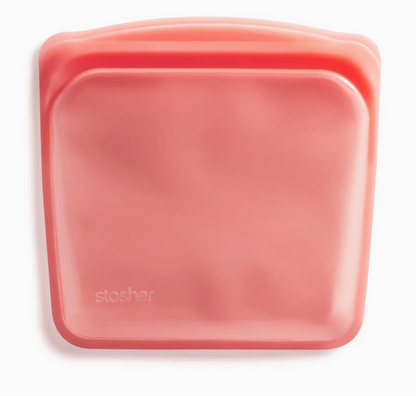Stasher - Reusable Sandwich Pack - Rainbow Red