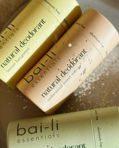 Cedarwood Sweet Orange - Natural Deodorant