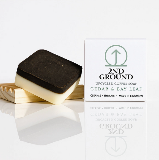 Cedarwood & Bay Leaf – Exfoliating + Moisturizing Bar Soap