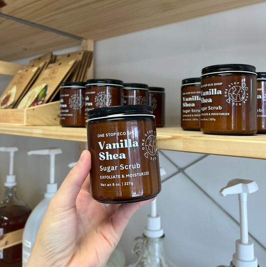 Sugar Scrub | Moisturizing & Exfoliating Vanilla Shea