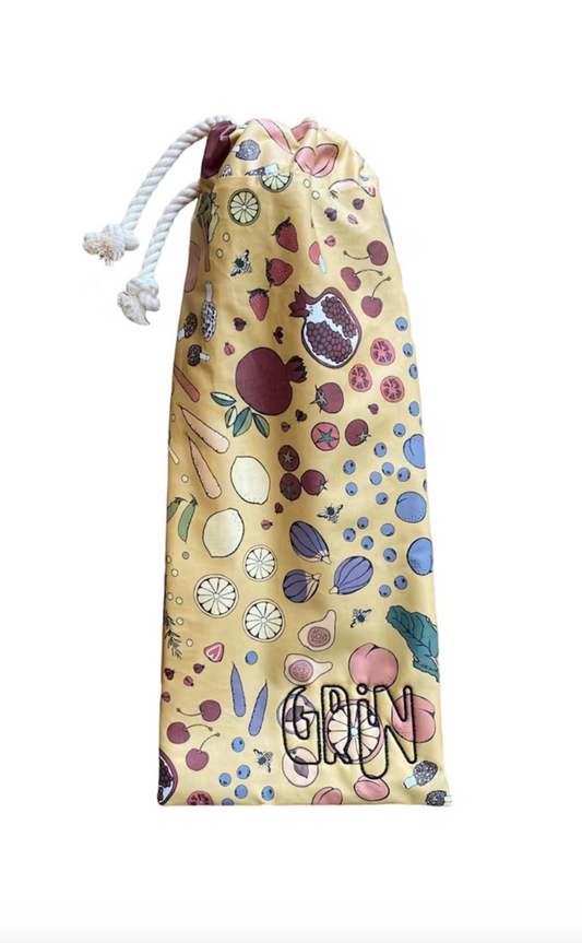 Grin Large Produce Bag - Yellow Veggies
