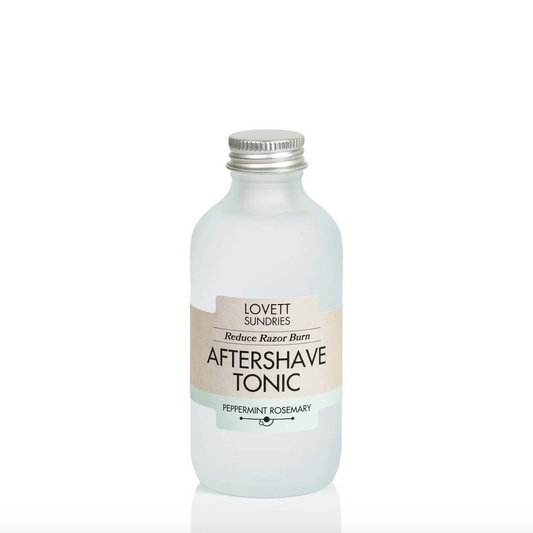 Aftershave Tonic Soothing & Cleansing - Peppermint Rosemary