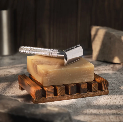 Metal Safety Razor Unisex Silver
