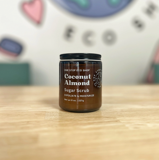 Sugar Scrub | Moisturizing & Exfoliating Coconut Almond