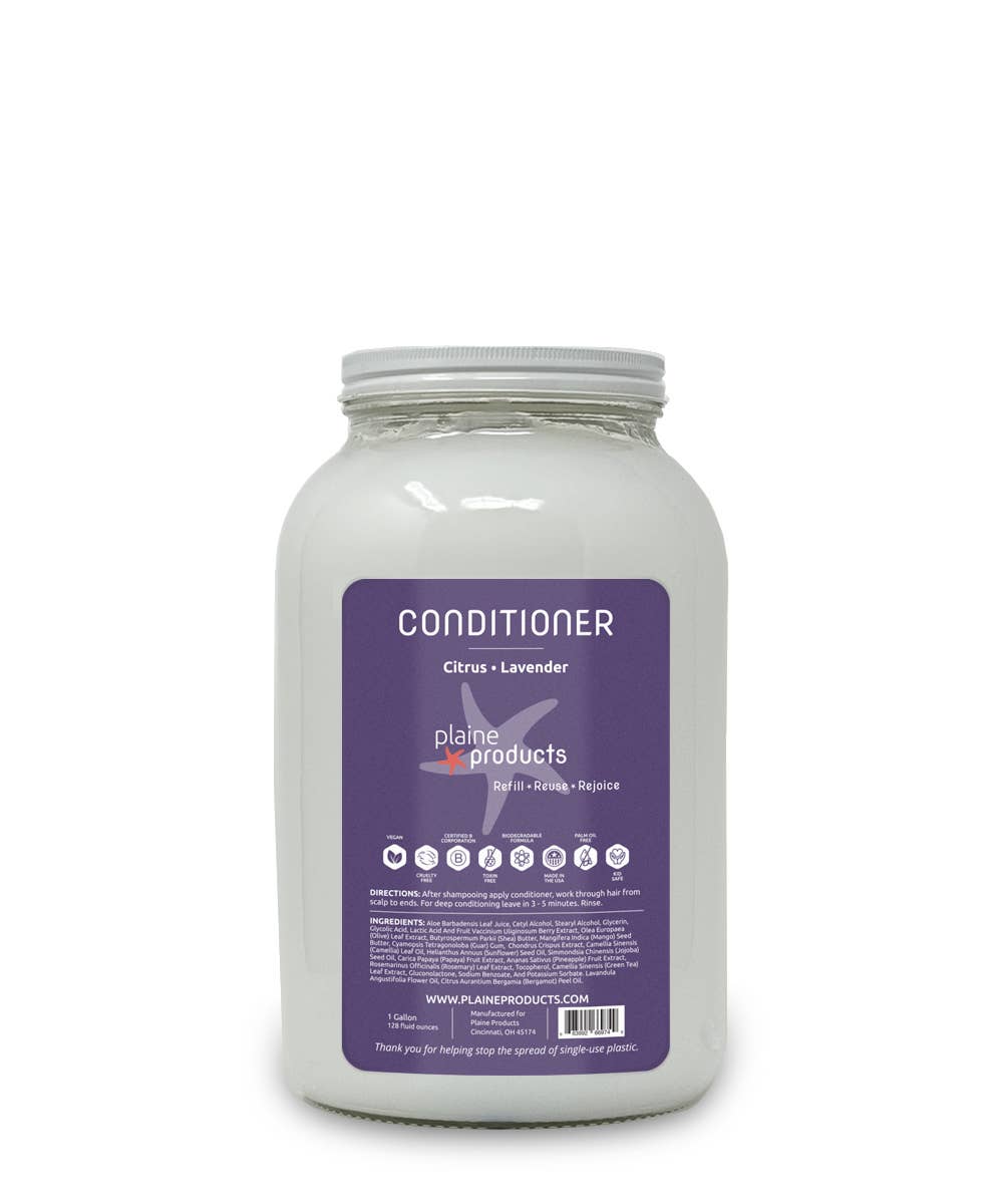 Conditioner One Gal Bulk  (pump not included) Reusable : Rosemary Mint Vanilla