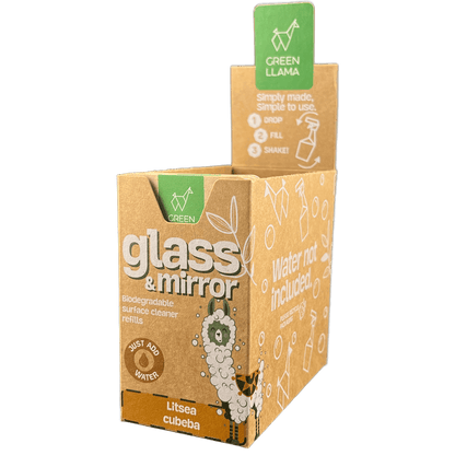 Green Llama Glass & Mirror Cleaner Refill Tablets