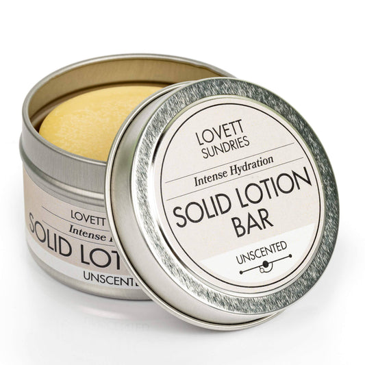 Solid Lotion Bar for Deep Hydration