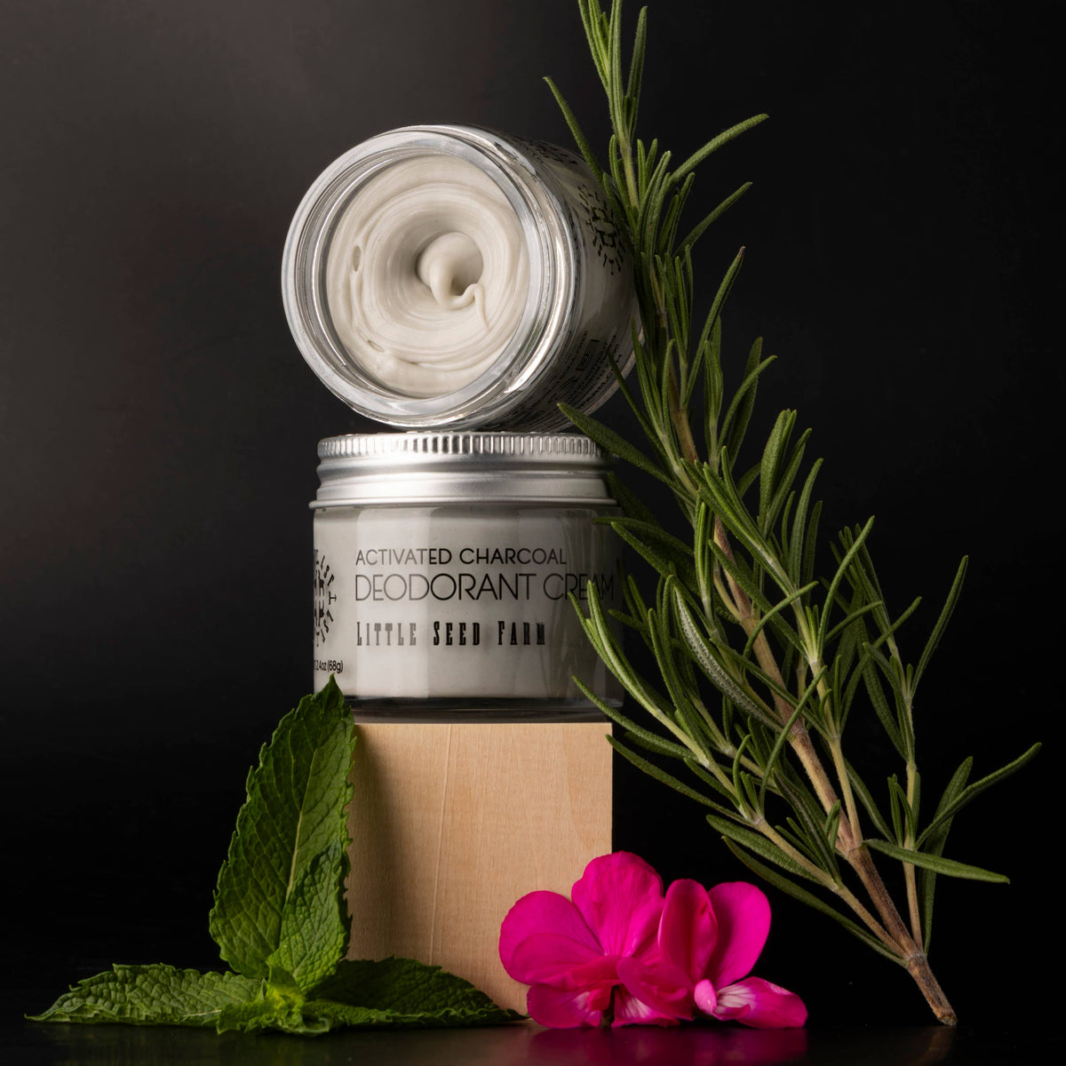 Activated Charcoal Deodorant Cream