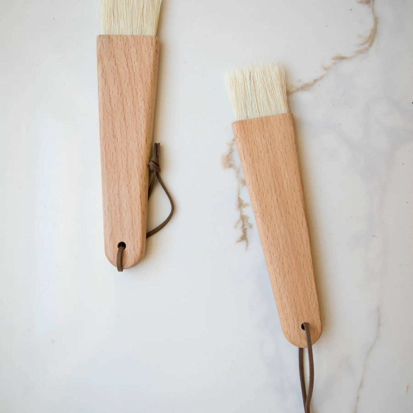 Pastry Wood Brush: Natural color