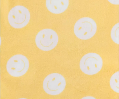 Reusable Duster Cover : Yellow Smiley Faces