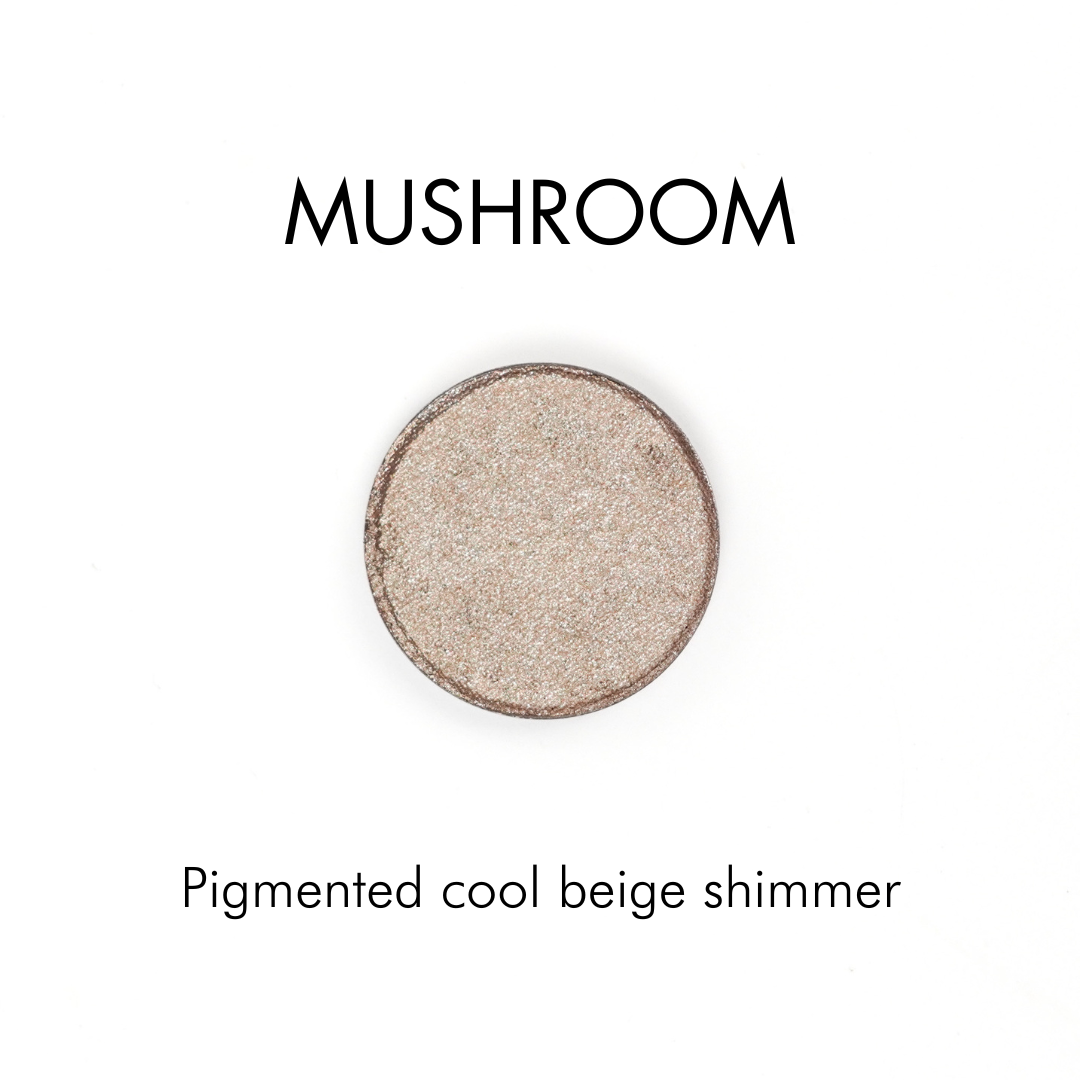 Pressed Mineral Eyeshadow | Refillable Zero Waste Makeup: Sandstone
