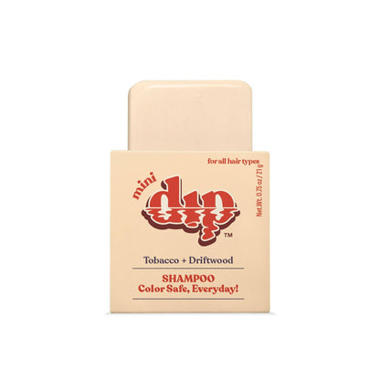 Mini Dip Shampoo Bar: Color Safe, Everyday - Tobacco & Driftwood
