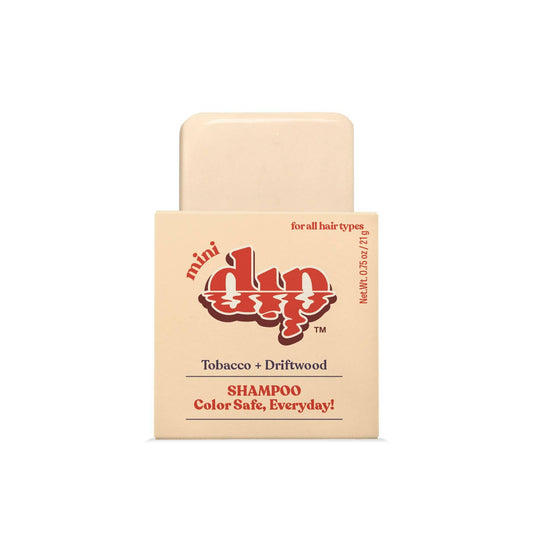 Mini Dip Shampoo Bar: Color Safe, Everyday - Tobacco & Driftwood