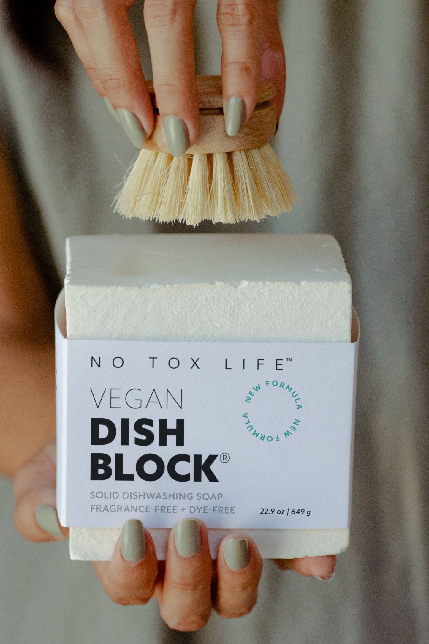DISH BLOCK® solid dish soap Huge - No Tox Life