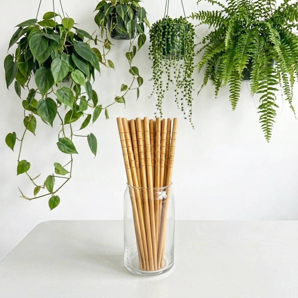 Bamboo Chopsticks - Set of 2 | Earth Day Bestseller: White