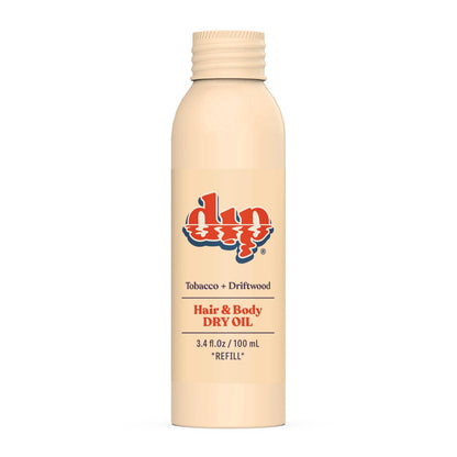 Dip REFILL Hair & Body Dry Oil - Tobacco & Driftwood