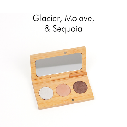 Pressed Mineral Eyeshadow | Refillable Zero Waste Makeup: Mushroom