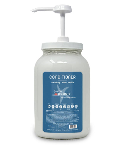 Conditioner One Gal Bulk  (pump not included) Reusable : Rosemary Mint Vanilla