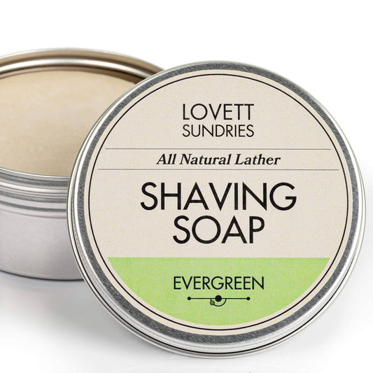 Shaving Soap for Long Lasting Natural Lather : Unscented / Regular