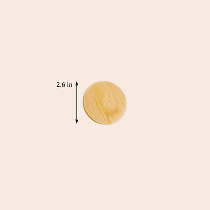 Oui Yogurt Jar Bamboo Lid | Earth Day Bestseller
