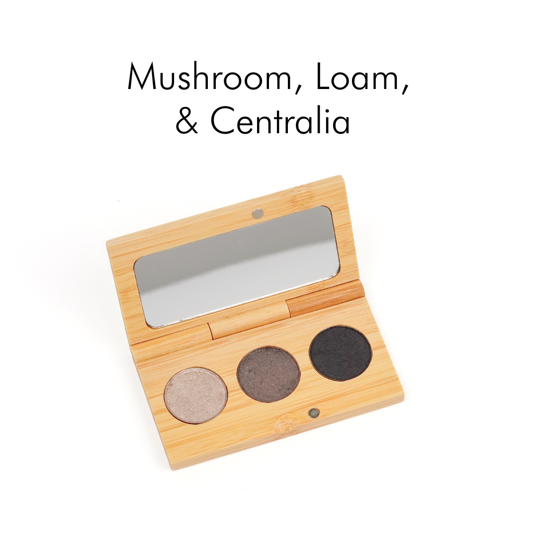 Pressed Mineral Eyeshadow | Refillable Zero Waste Makeup: Prairie