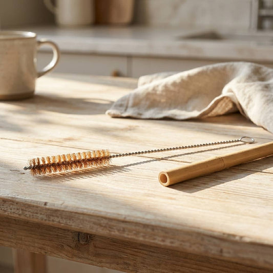 1x Coconut Fiber Straw Cleaner | Plastic Free