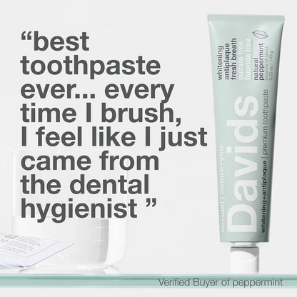 Davids Premium Toothpaste Sensitive + Whitening