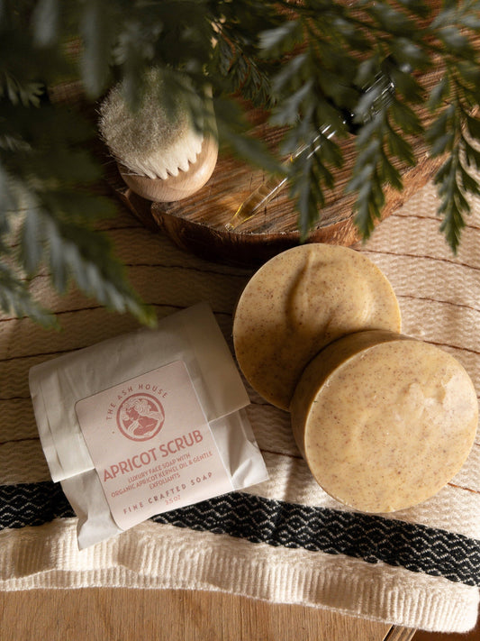 Apricot Scrub Luxury Palm-Free Face Soap
