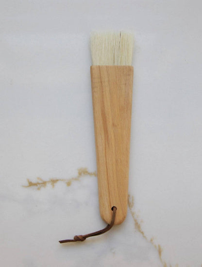 Pastry Wood Brush: Natural color
