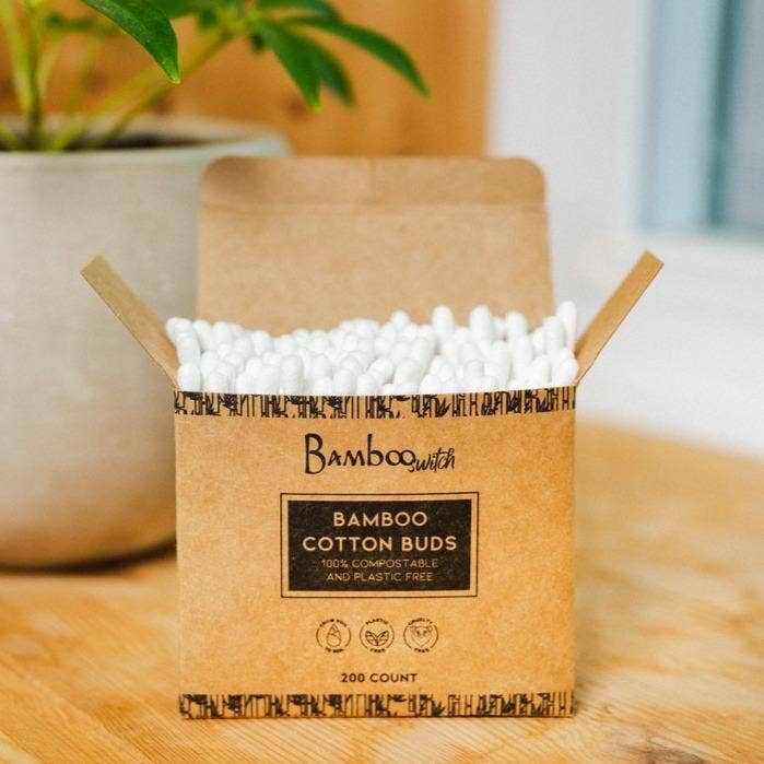 Bamboo Cotton Ear Buds 200ct
