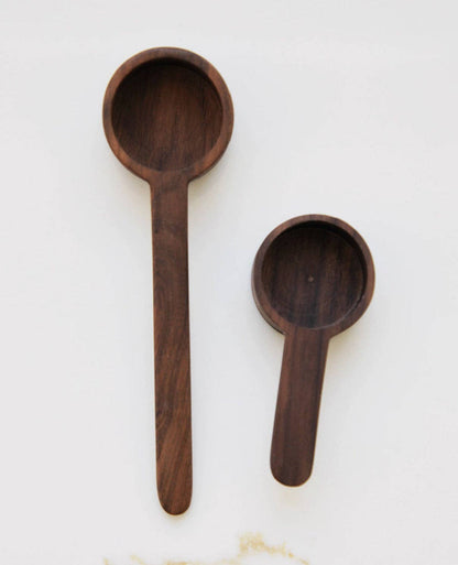Black Walnut Wooden Spoon: Black Walnut Short spoon