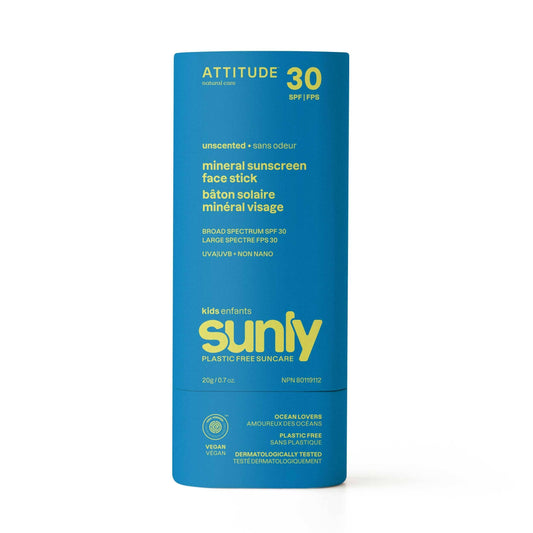 Attitude - Sunscreen Kid Face Stick - EA of 1-.7 OZ