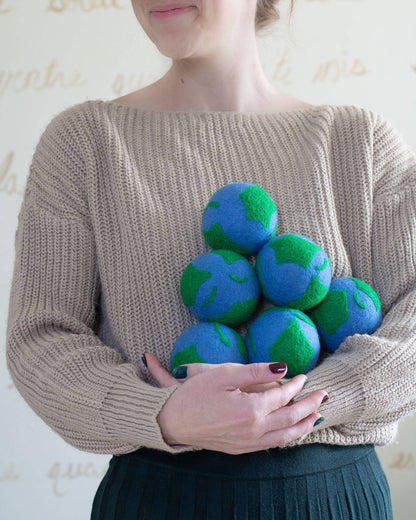 Mama Earth Eco Wool Dryer Balls: PACKAGE FREE