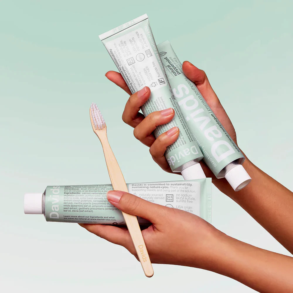 Davids Premium Toothpaste Peppermint